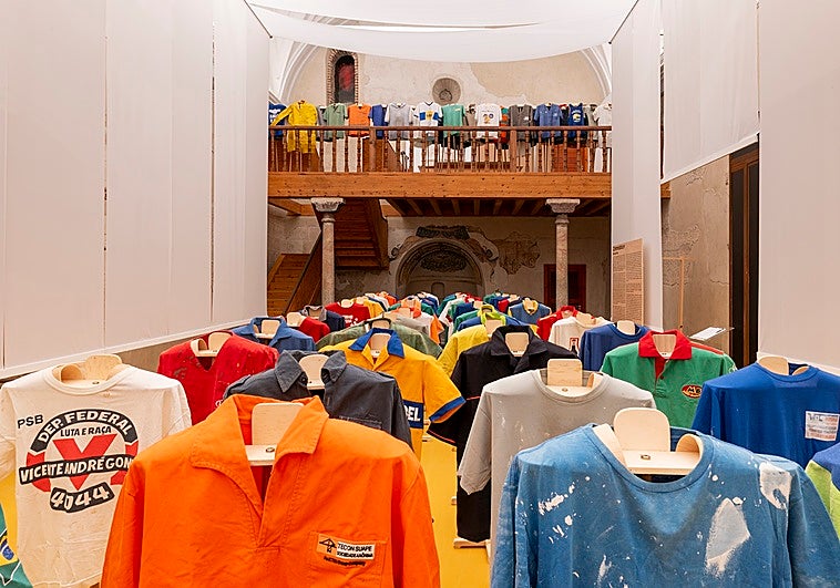 Detalle del montaje de 'Commodatum'