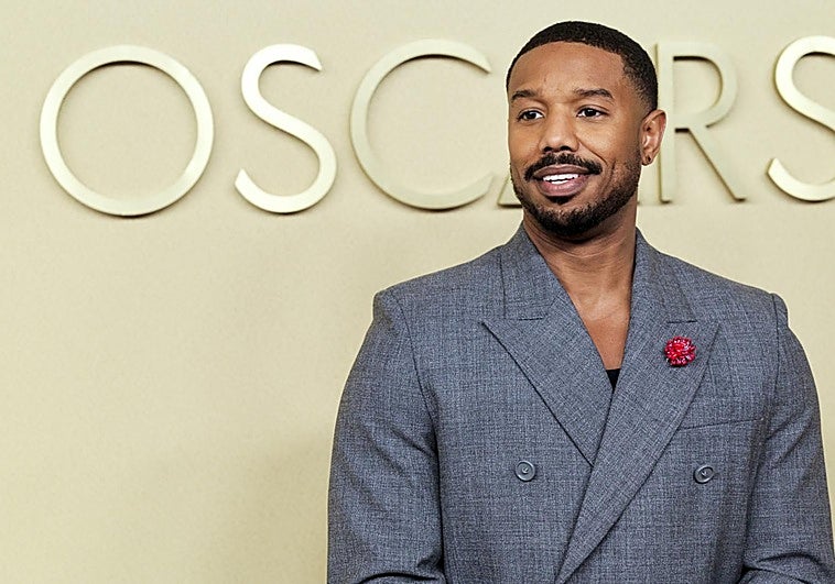Michael B. Jordan, protagonista de 'Los pecadores' en almuerzo de los nominados a los Oscar.