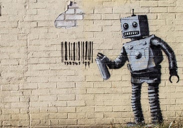 Bir gece operasyonu Banksy'nin Londra'ya izinsiz bir heykel dikmesine neden oldu