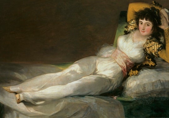 La Maja vestida.