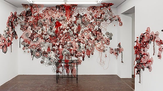 Chiharu Shiota: entramado interior