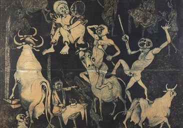 El 'Guernica africano', cara a cara con el de Picasso