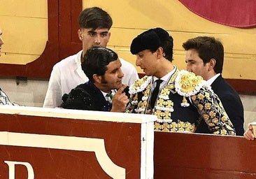 Roca Rey celebra el regreso de Morante tras su enfrentamiento hace siete meses