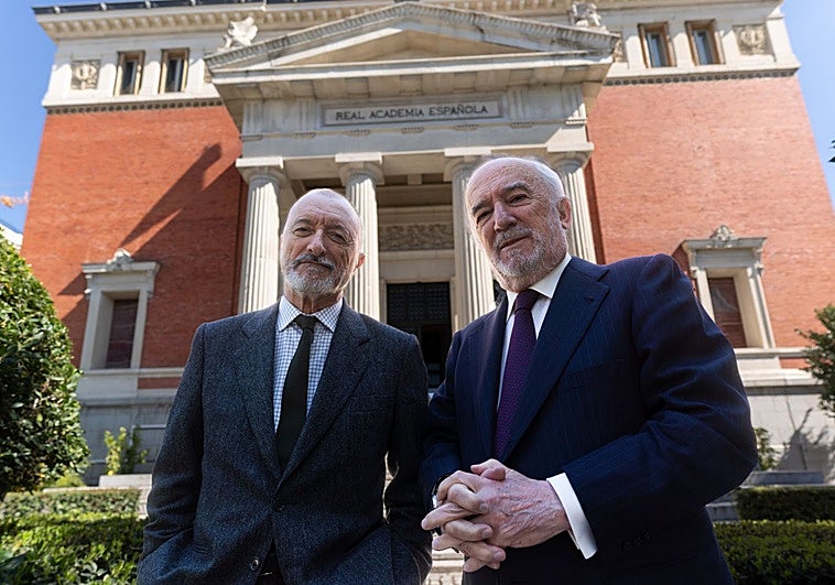 Pérez-Reverte y Muñoz Machado, cara a cara: la gran disputa de la RAE