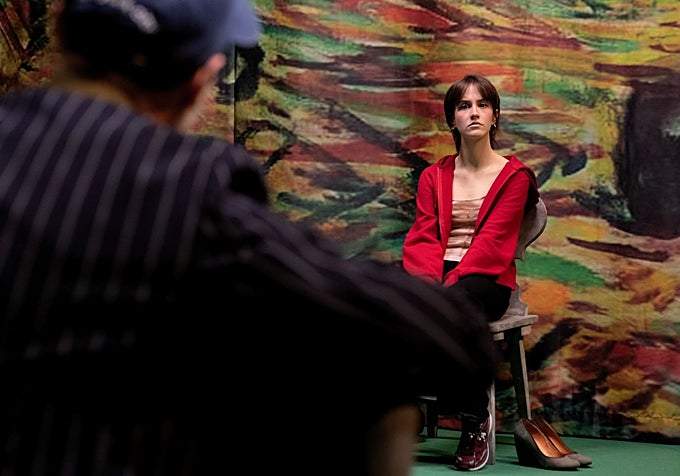 Elisa Hipólito, en un momento de la función