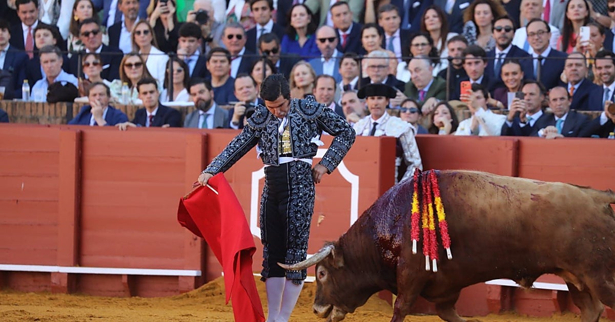 Morante de la Puebla, tras cortar dos orejas en la Maestranza: «Sevilla es mi sueño. Le debo mucho»