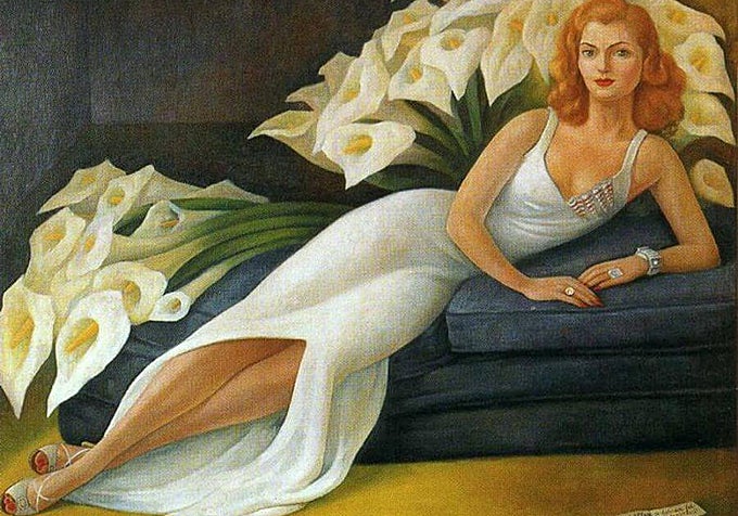'Retrato de Natasha Gelman', de Diego Rivera.