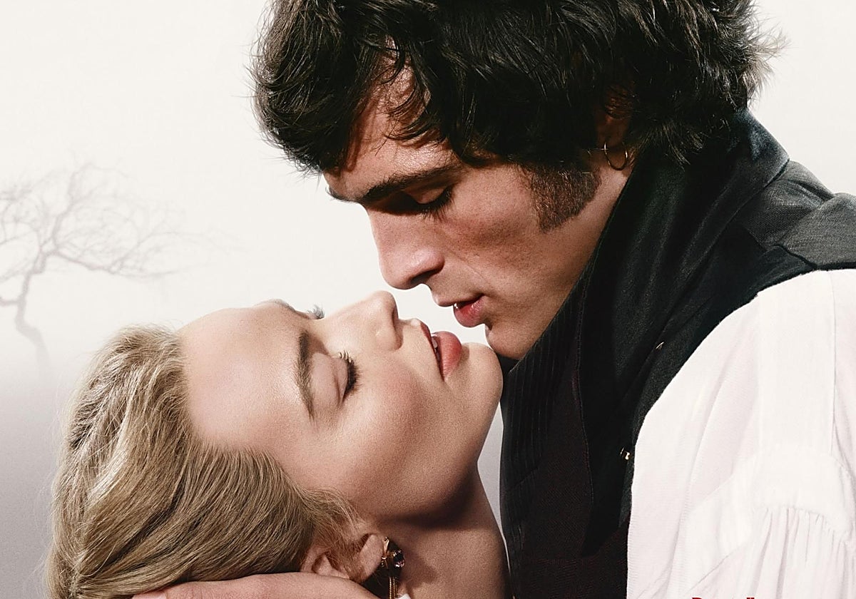 Margot Robbie y Jacob Elordi en la última adaptación cinematográfica de la obra