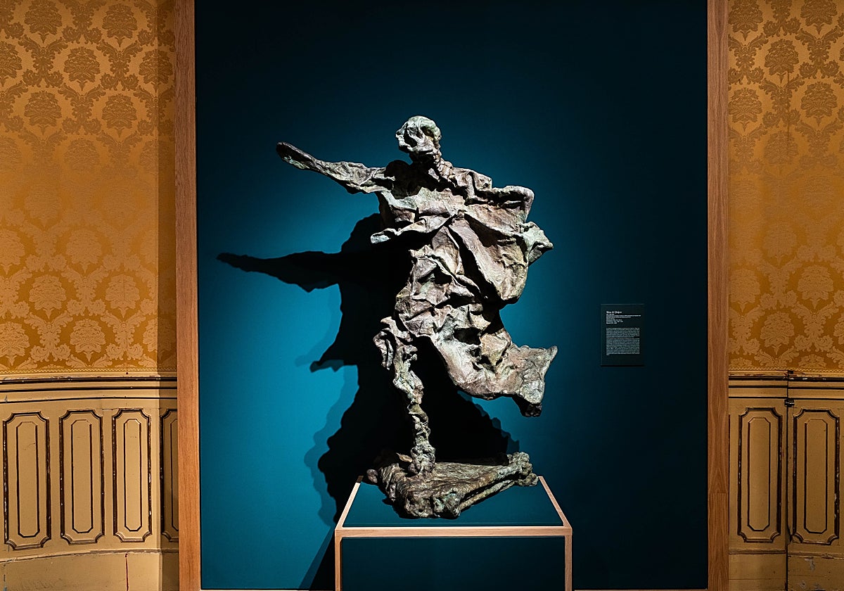 'Alma de Quijote', de Salvador Dalí. Una de las obras en el Palacio de Gaviria