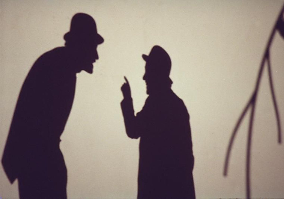 Representación del clásico, 'Esperando a Godot'.