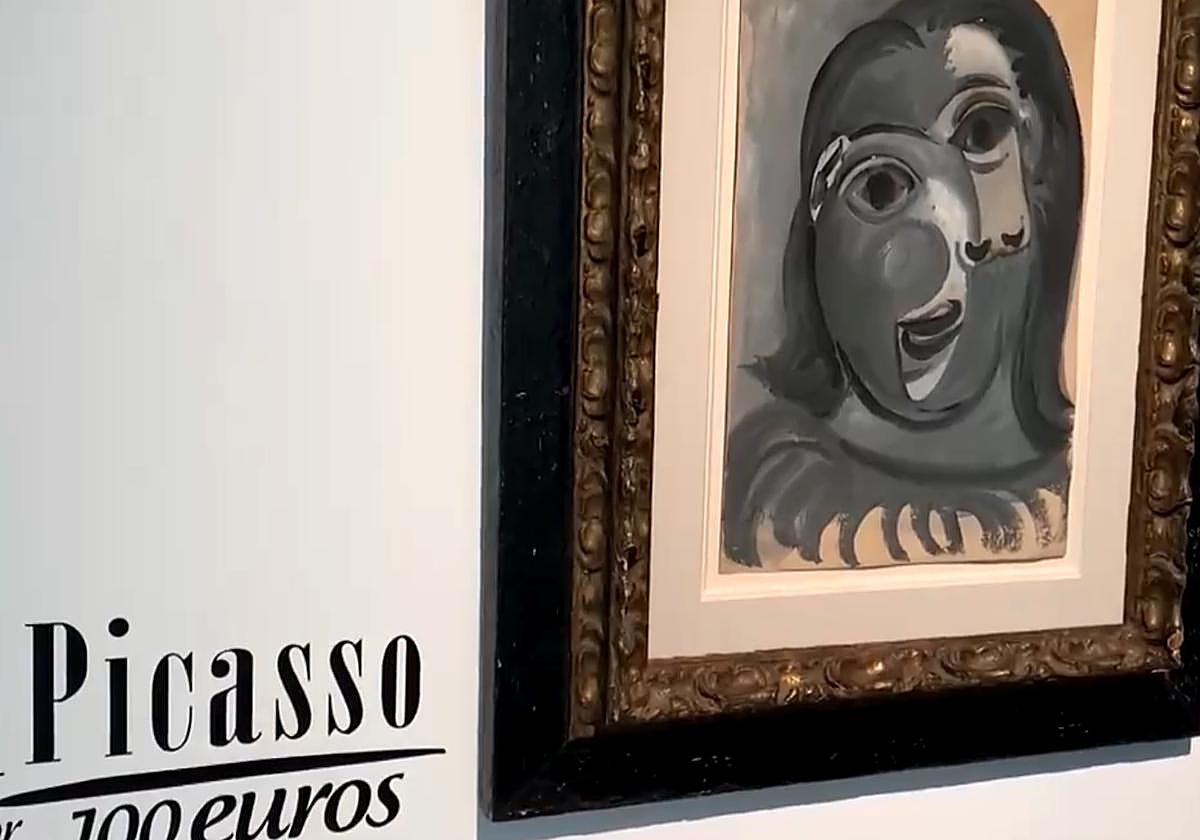 Un francés gana en un sorteo benéfico un Picasso de un millón de euros