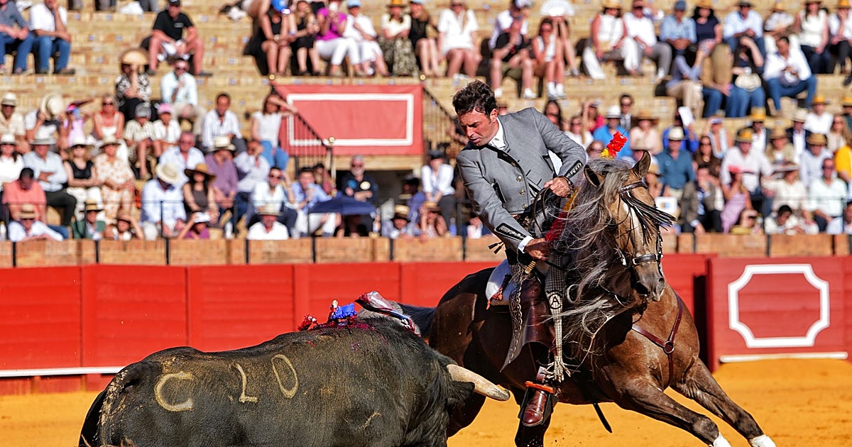 Andy Cartagena, primera Puerta del Príncipe de la Feria de Abril