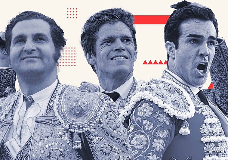 Morante de la Puebla, Borja Jiménez y Tomás Rufo