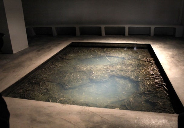 La obra de Cristina Iglesias en el convento de Santa Clara de Toledo.