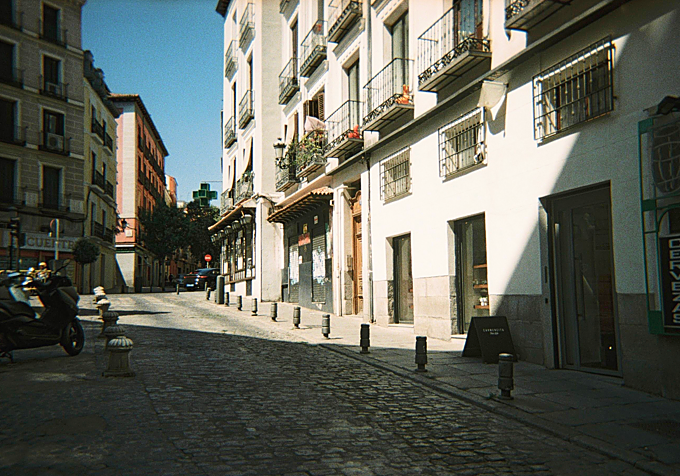 Una de las calles de Lavapiés, en Madrid