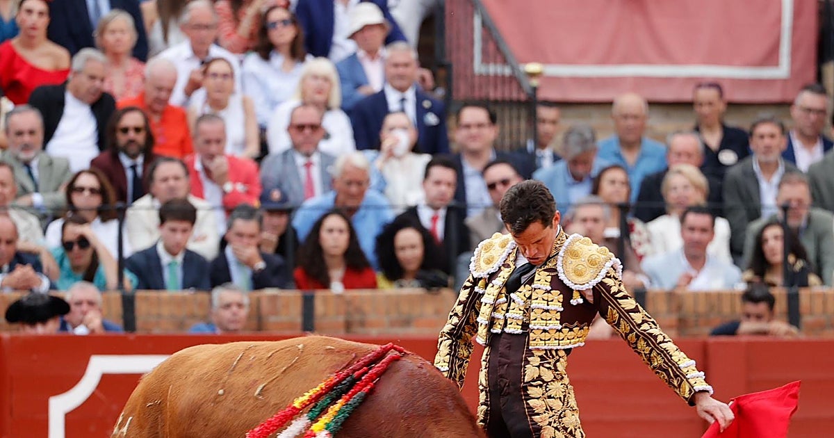 Lección de Luque, inventor de una faena de oreja