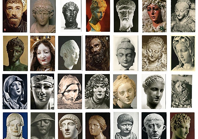 Detalle del montaje de 'Los restos'