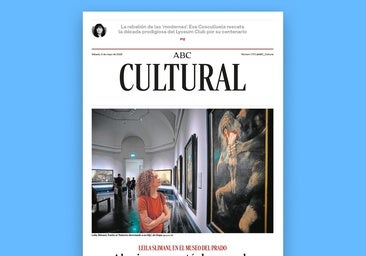 Con Leila Slimani en el Museo del Prado. Centenario del Lyceum Club Femenino