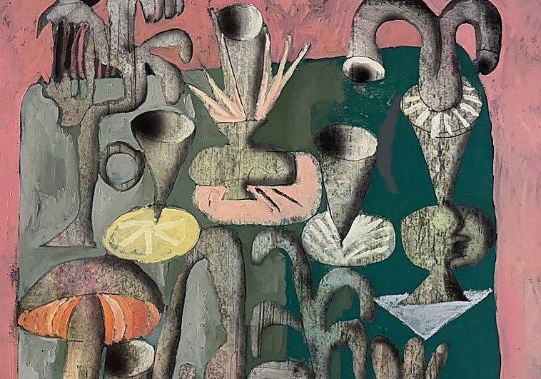 József Csató: la mesa y sus fantasmas