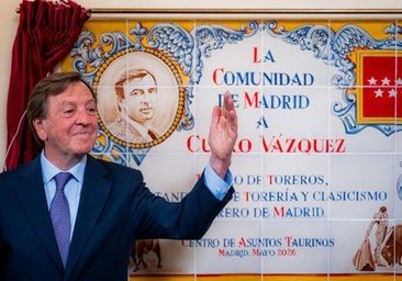 Curro Vázquez ya es eterno en los muros de Las Ventas
