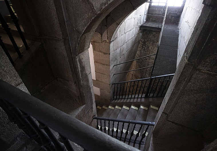 En el pasadizo secreto de Fernando VI en el Palacio Real de Madrid