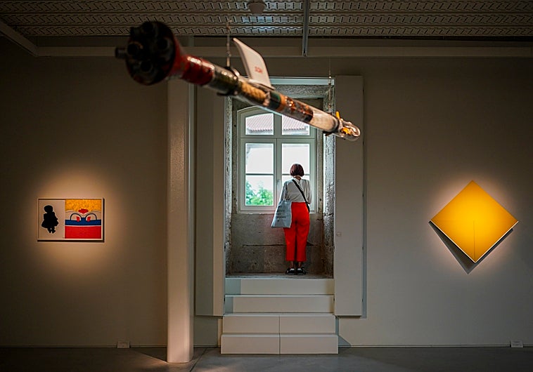 Imagen principal - Distintas estancias del nuevo museo portugués