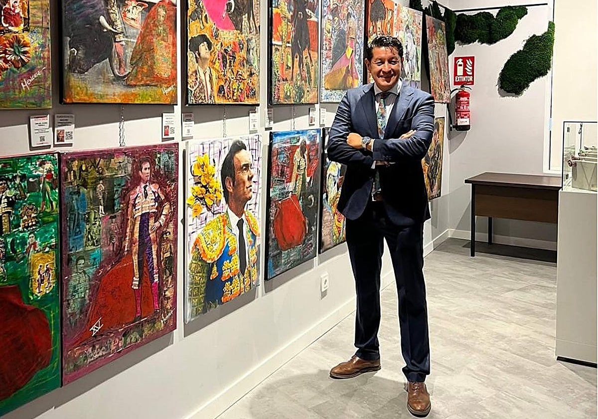 Emilio Méndez expone quince años de tauromaquia y arte en Las Ventas
