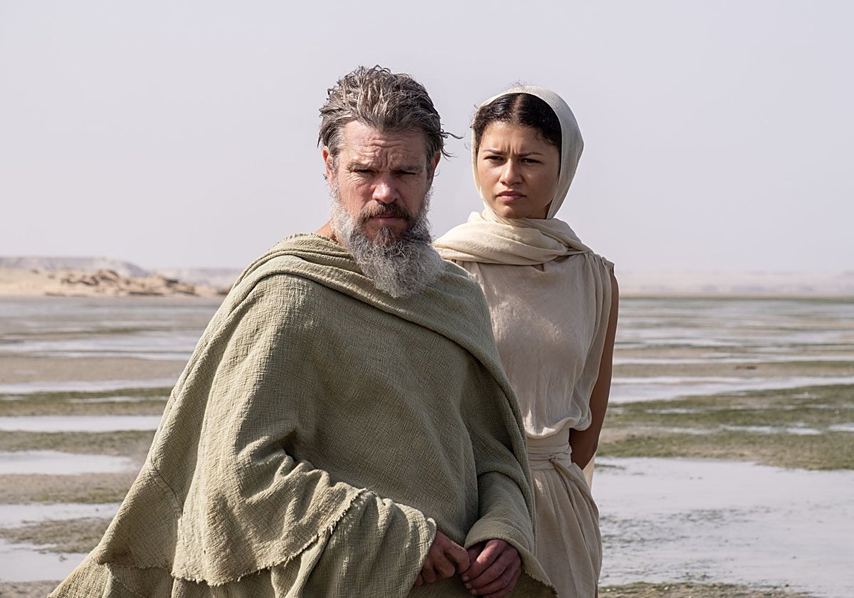Matt Damon es Odiseo y Zendaya es la diosa de la sabiduría y la estrategia milita en 'La odisea' de Christopher Nolan