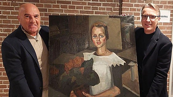 Un secreto colgado en el pasillo: así descubrió un cuadro expoliado por los nazis en su casa y que era descendiente de las SS