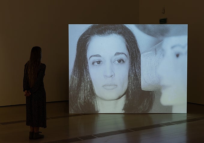 Marisol, en una de las películas de Warhol que protagonizó.