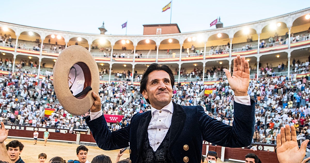 Diego Ventura: «Era tarde de cuatro orejas en Madrid, que está al alcance de muy pocos»