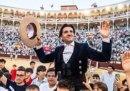 Diego Ventura: «Era tarde de cuatro orejas en Madrid, que está al alcance de muy pocos»