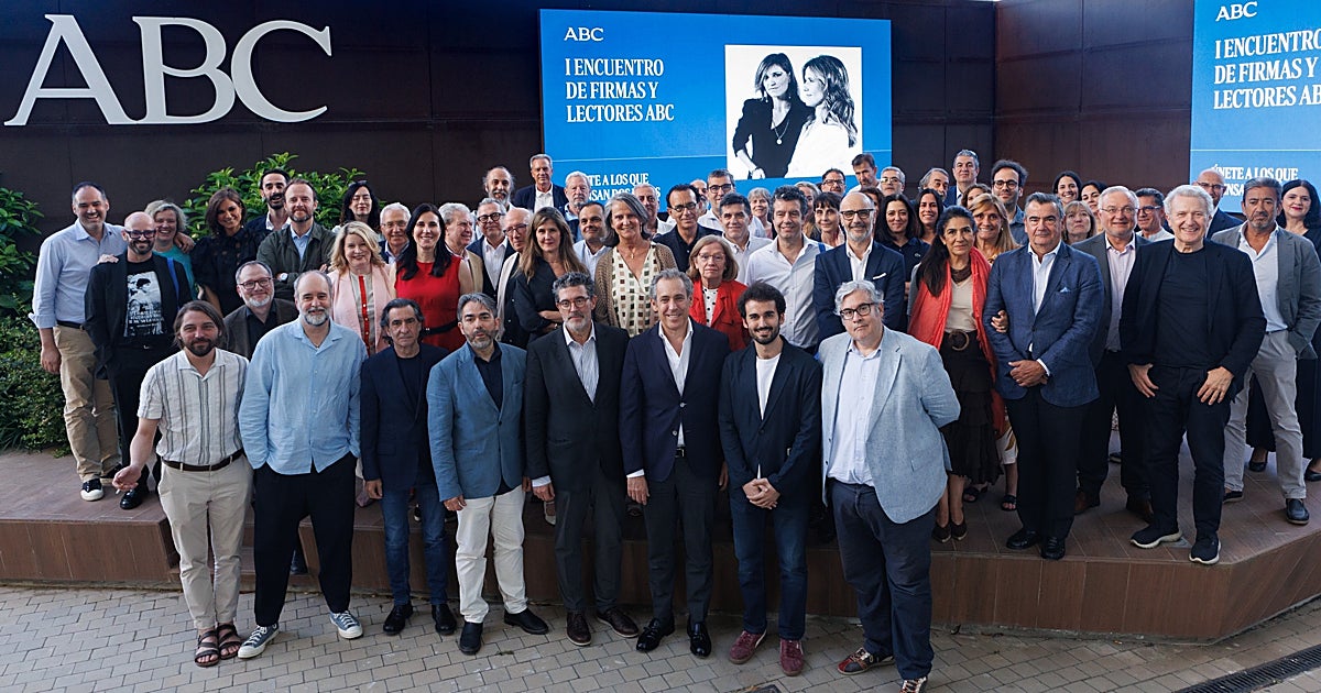 Así fue el primer encuentro de firmas y lectores de ABC: una grapa para reunirlos a todos