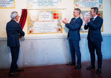 Ortega Cano descubre su azulejo en Las Ventas: «El toreo ha sido el amor de mi vida»