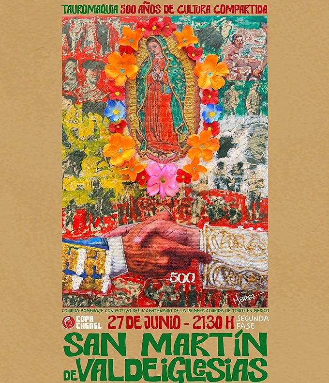 Cartel anunciador, obra de Emilio Méndez