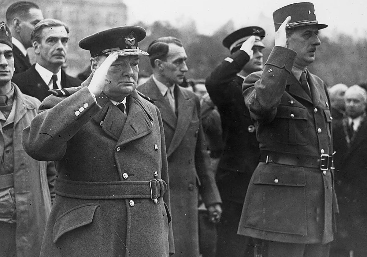 Churchill y De Gaulle: entre el amor y el odio