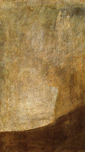 Imagen secundaria 2 - Detalle de algunas de las obras de Ballester basadas en pinturas y grabados de Goya presentes en su exposición en el IAACC Pzablo Serrano de Zaragoza