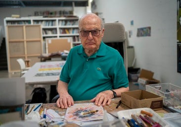 Pompidou-Malaga Merkezi'nde bir jest ve bir cep ve kısmi mesele