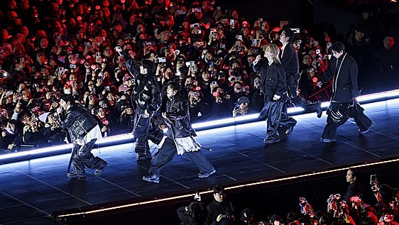BTS debuta en España con apoteosis
