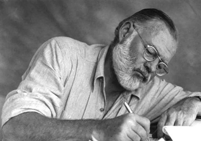 El Premio Nobel de Literatura en 1954, Ernest Hemingway