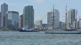 Nueva York conmemora el aniversario 250 de EE.UU. con muestra de "poder" y desfile naval y aéreo