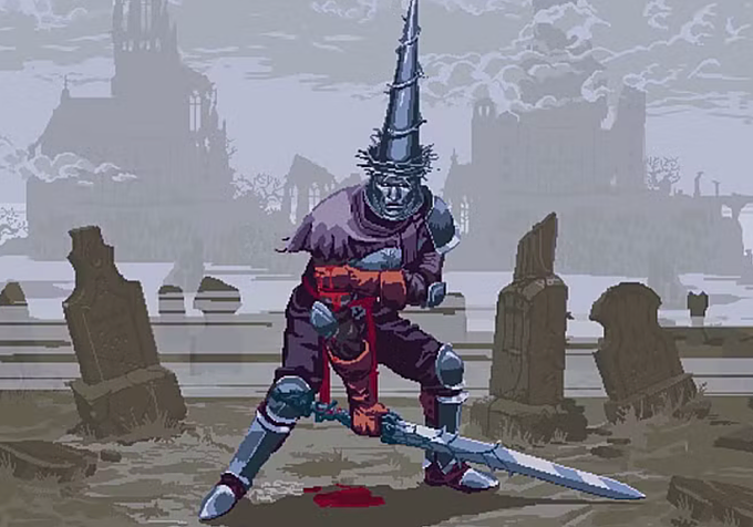 Una imagen del videojuego español 'Blasphemous'