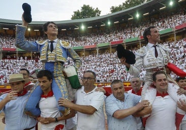 David de Miranda se sube al carro triunfal de Roca Rey en Pamplona