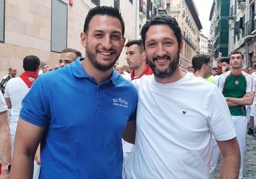 La mañana de Gonzalo Aguado antes del paseíllo de su hermano: su primer encierro en San Fermín
