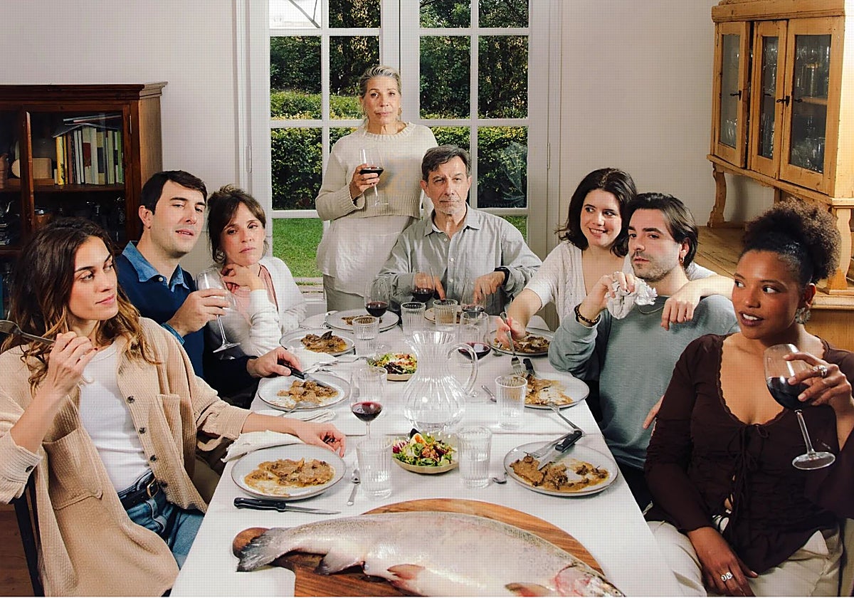 El elenco de 'La truita'