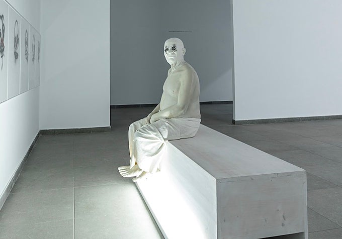 Obra de Bernardí Roig en Aínsa