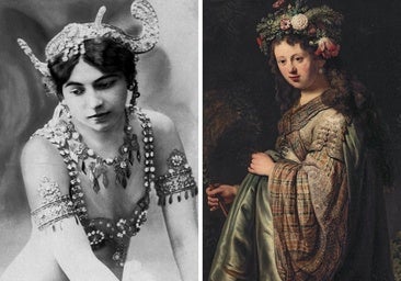 Mata Hari y Saskia: dos vidas insólitas a cuatrocientos metros de distancia