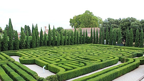 Venecia recupera el enigmático laberinto de Borges construido con plantas de boj