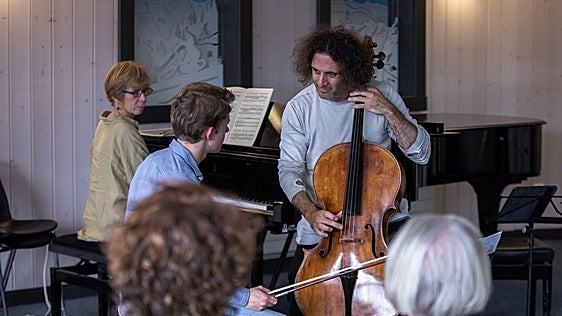Verbier, el gran laboratorio de las estrellas de la música clásica del mañana