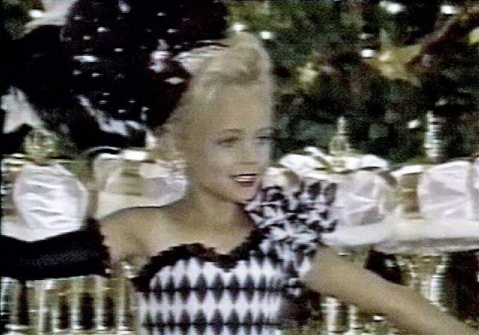 Uno de los vídeos en los que JonBenét Ramsey aparecía